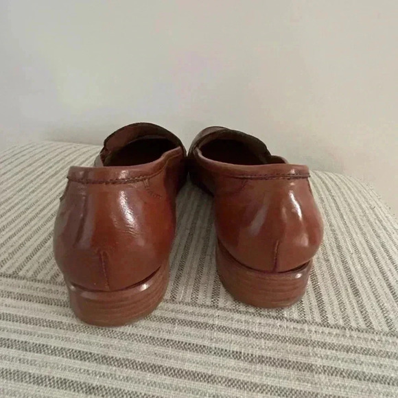 $890 LUKURE Hand crafted/painted in Italy soft Capri Kangaroo leather loafer 36 - Picture 5 of 12